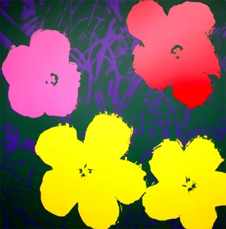Zeefdruk Warhol (After) - Flowers 11.65