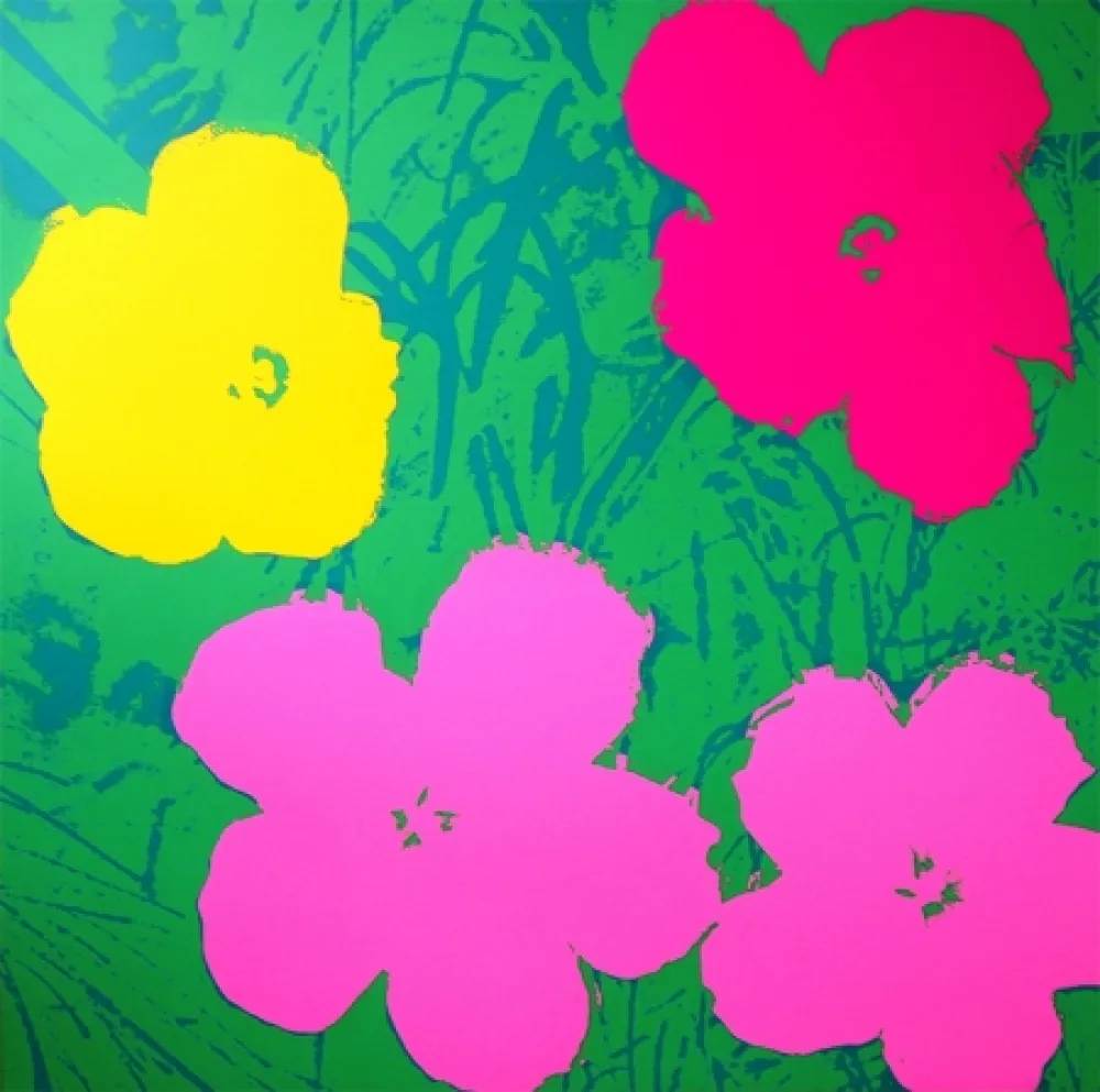 Zeefdruk Warhol (After) - Flowers 11.68