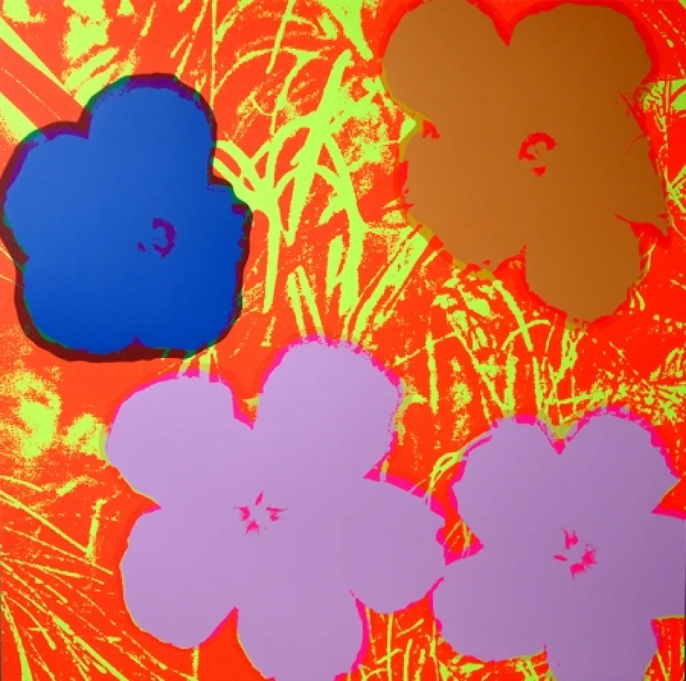 Zeefdruk Warhol (After) - Flowers 11.69