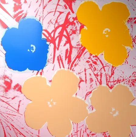 Zeefdruk Warhol (After) - Flowers 11.70