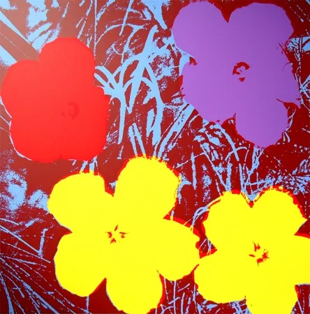 Zeefdruk Warhol (After) - Flowers 11.71