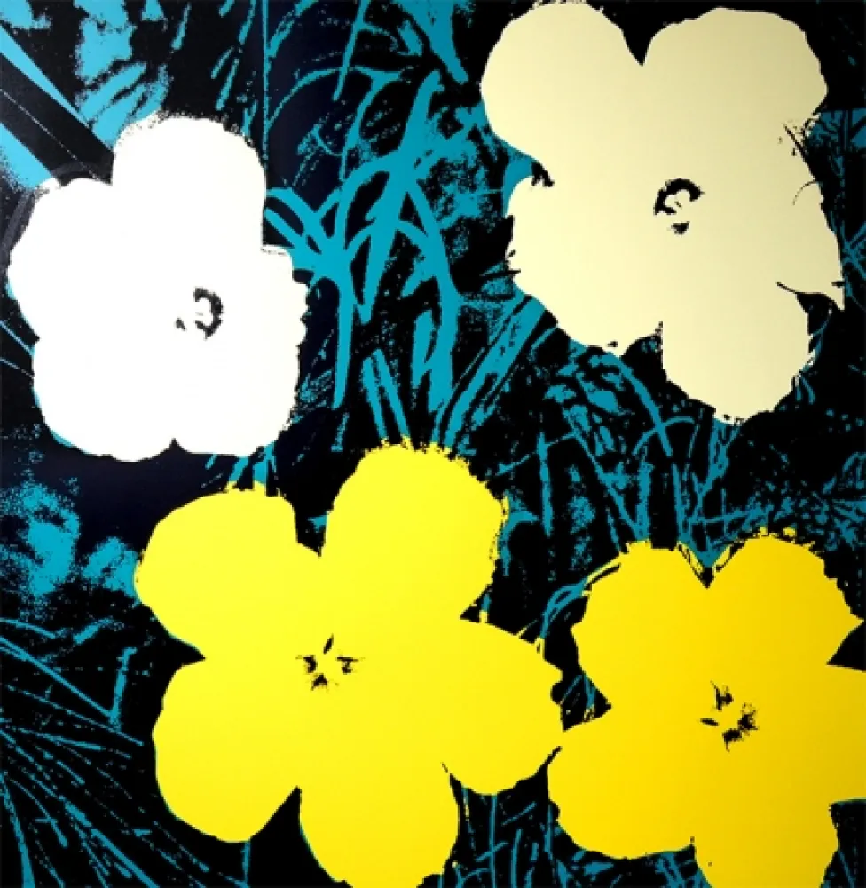Zeefdruk Warhol (After) - Flowers 11.72