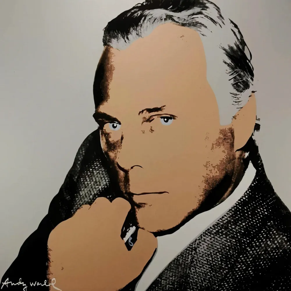 Zeefdruk Warhol (After) - Giorgio Armani 