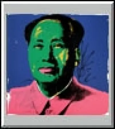 Zeefdruk Warhol (After) - Mao