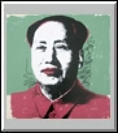 Zeefdruk Warhol (After) - Mao