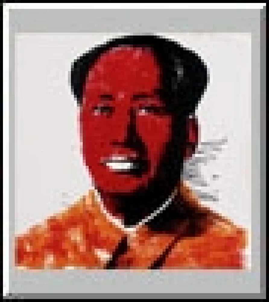 Zeefdruk Warhol (After) - Mao