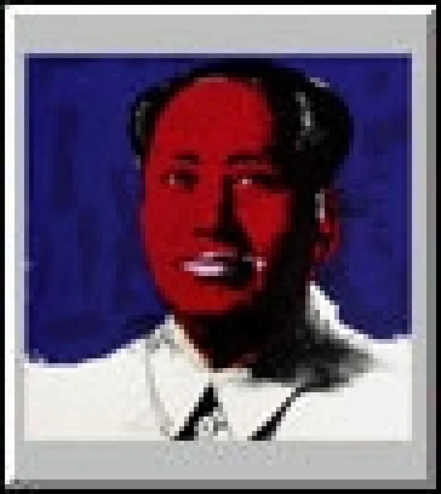 Zeefdruk Warhol (After) - Mao