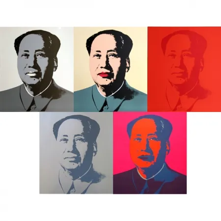 Zeefdruk Warhol (After) - Mao - Portfolio