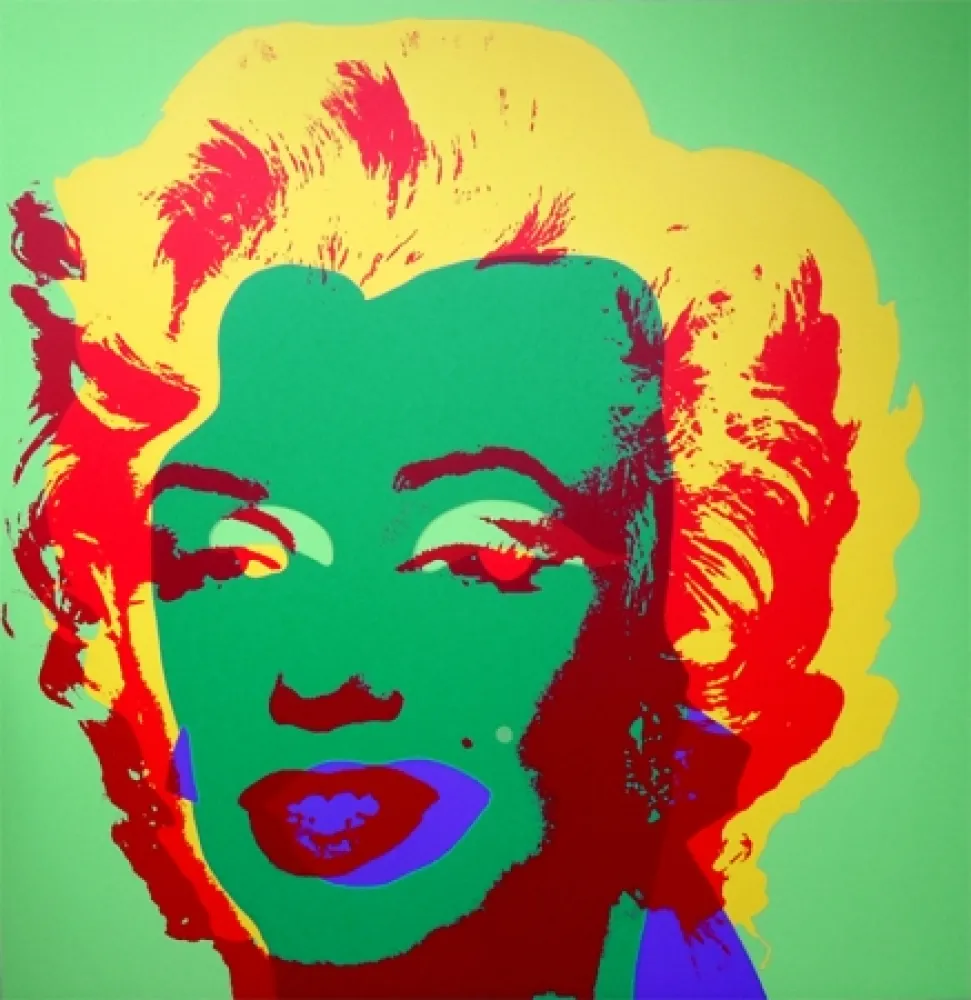 Zeefdruk Warhol (After) - Marilyn 11.25