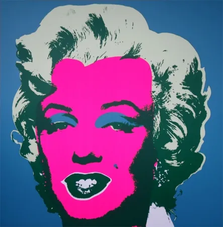 Zeefdruk Warhol (After) - Marilyn 11.30