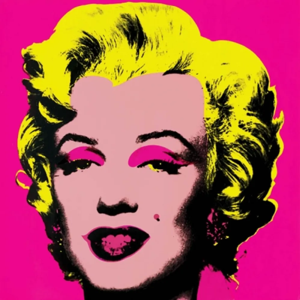 Zeefdruk Warhol (After) - Marilyn