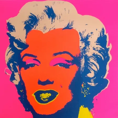 Zeefdruk Warhol (After) - Marilyn
