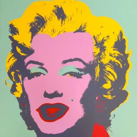 Zeefdruk Warhol (After) - Marilyn