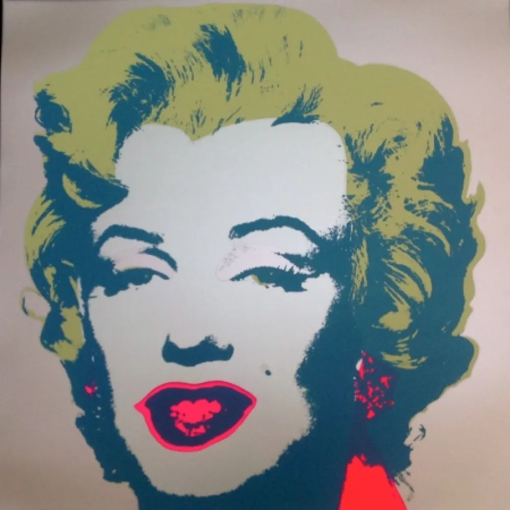Zeefdruk Warhol (After) - Marilyn