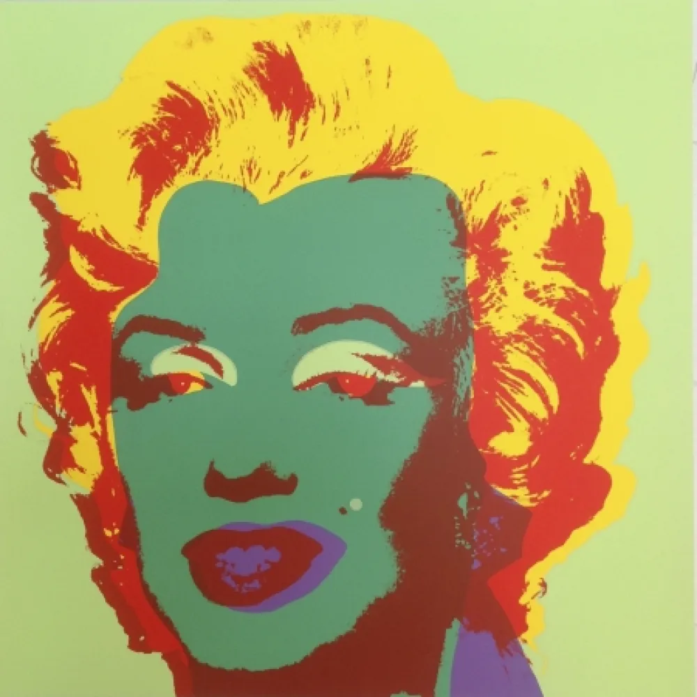 Zeefdruk Warhol (After) - Marilyn
