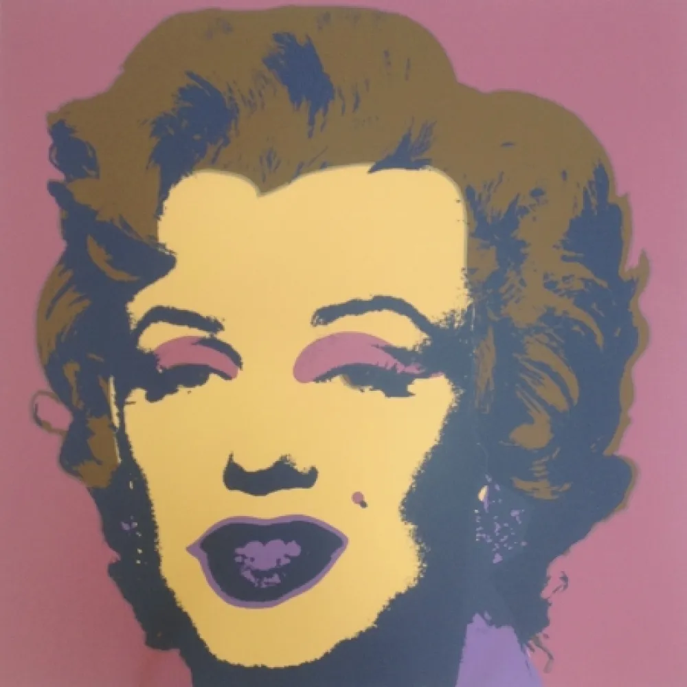 Zeefdruk Warhol (After) - Marilyn
