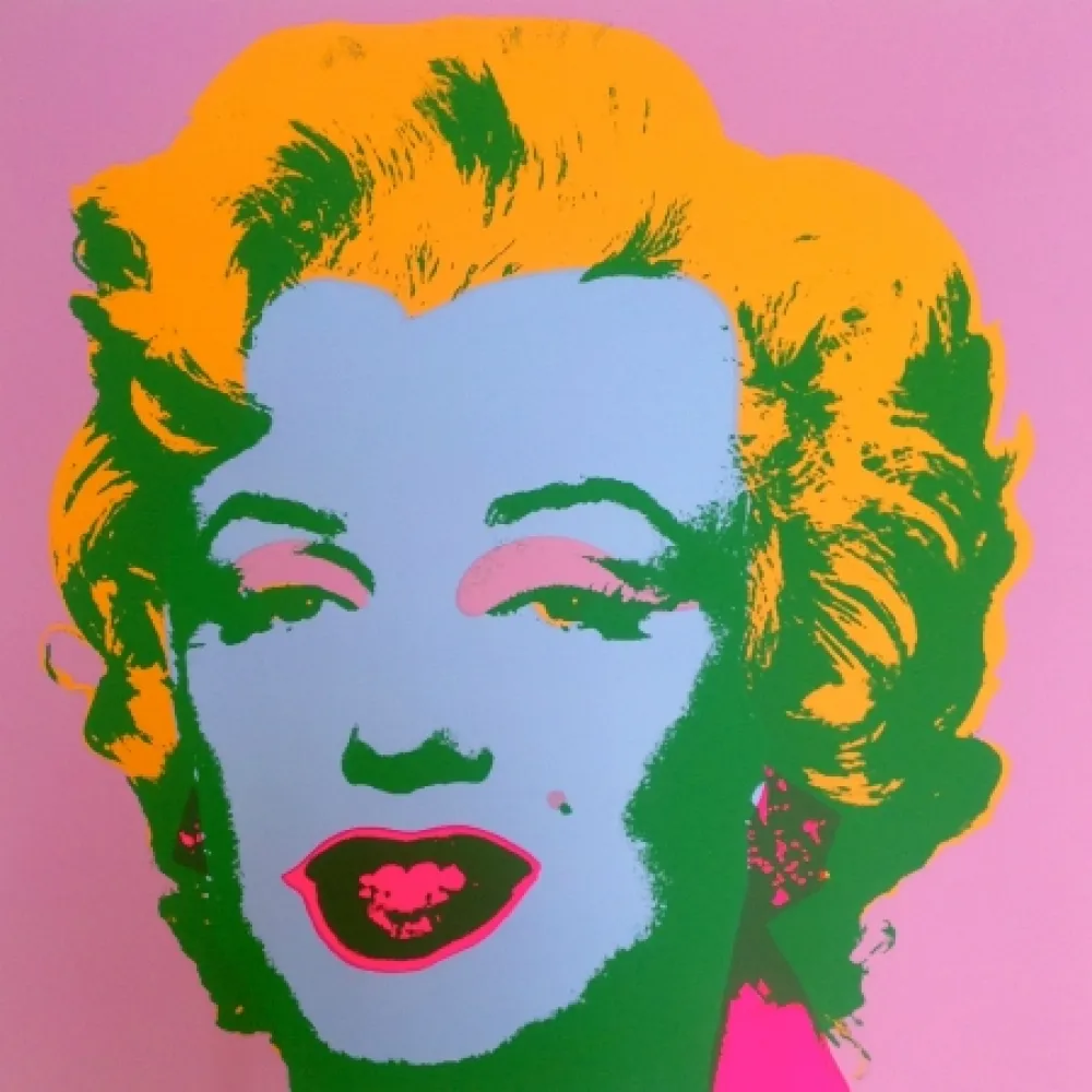 Zeefdruk Warhol (After) - Marilyn