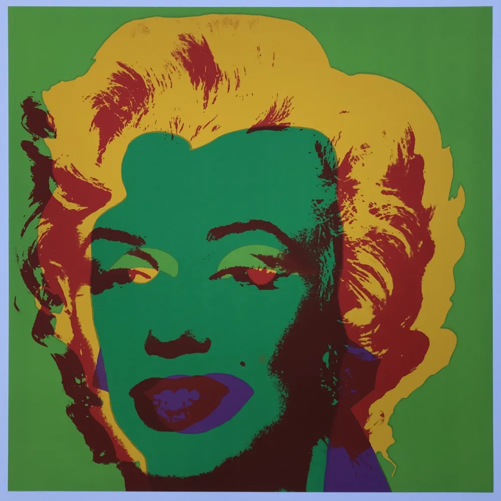 Zeefdruk Warhol (After) - Marilyn Monroe II.25 (Sunday B Morning)