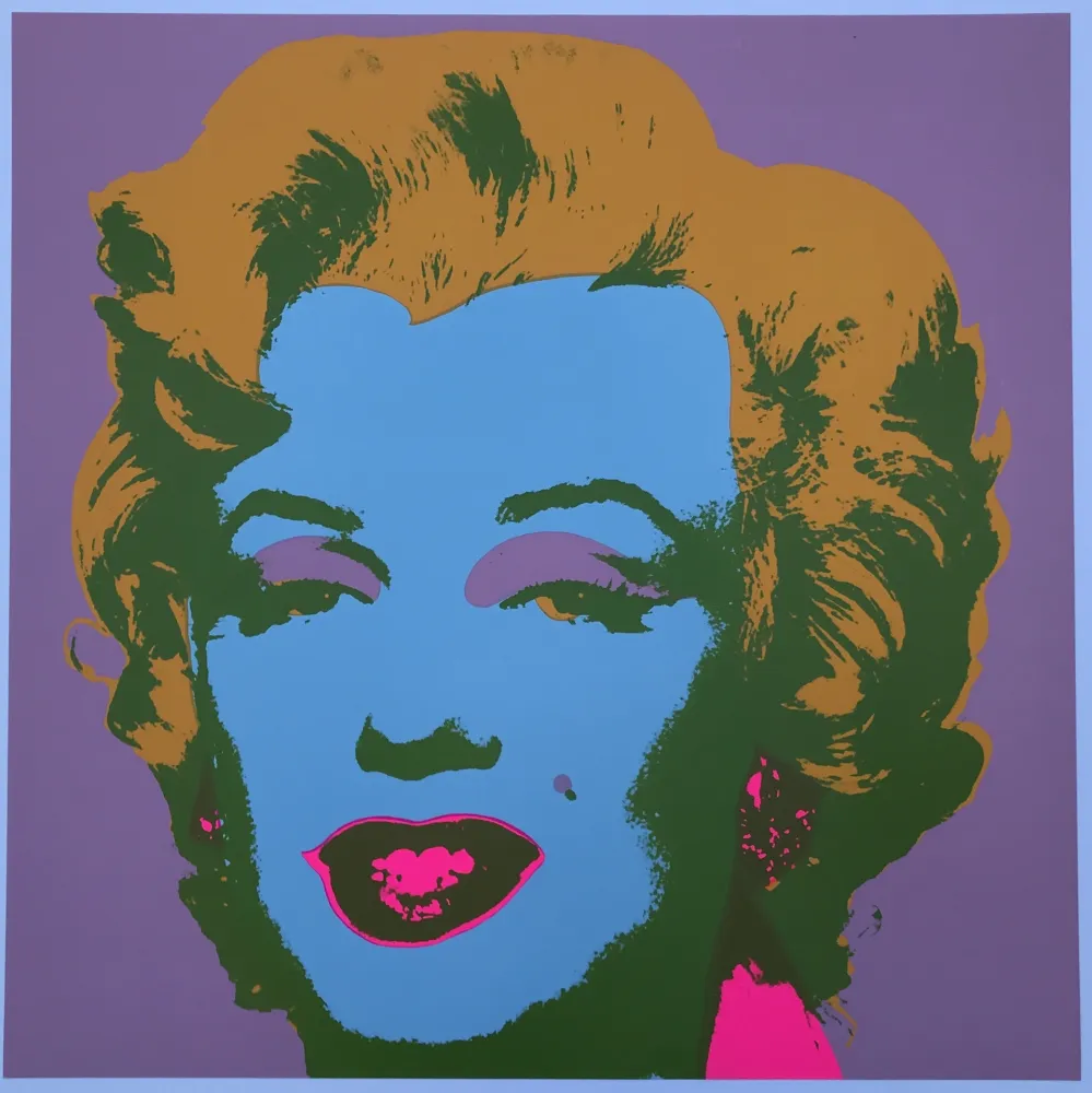 Zeefdruk Warhol (After) - Marilyn Monroe II.28 (Sunday B Morning)