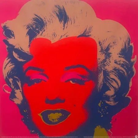 Zeefdruk Warhol (After) - MarilynMonroe