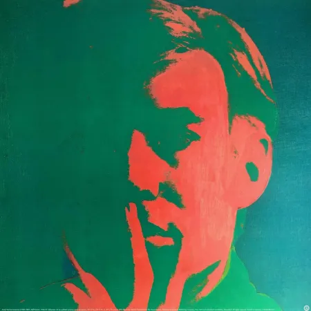 Zeefdruk Warhol (After) - Self Portrait 