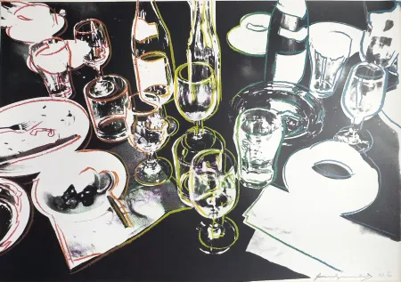 Zeefdruk Warhol - After The Party (Gold Edition)