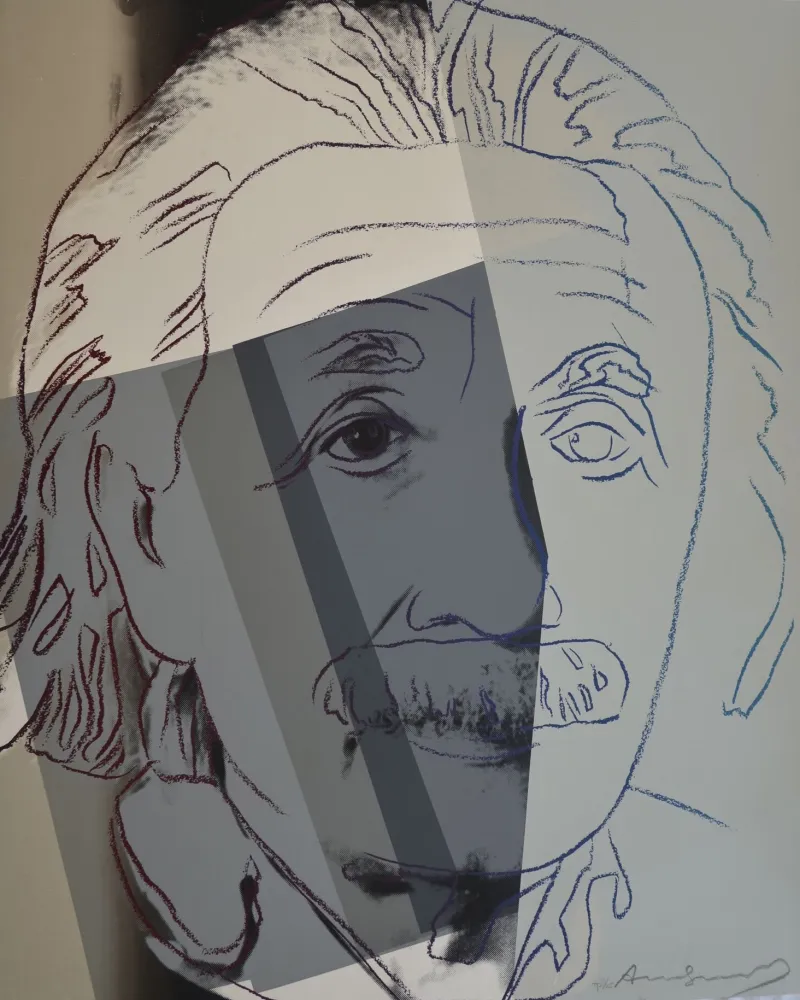 Zeefdruk Warhol - Albert Einstein (FS II.229)