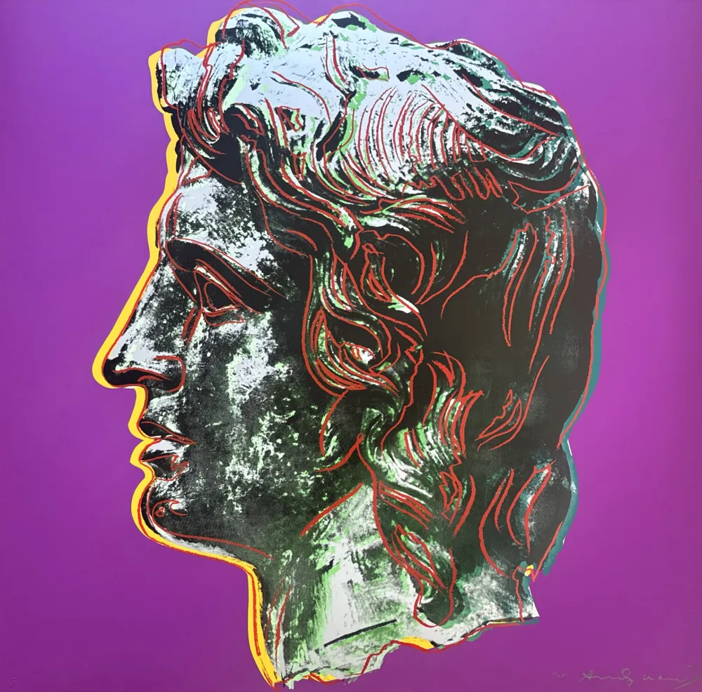 Zeefdruk Warhol - Alexander The Great (FS II.291)