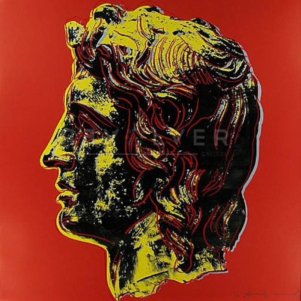 Zeefdruk Warhol - Alexander The Great (FS II.292)