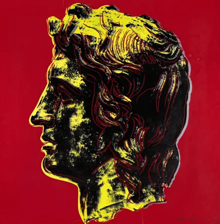 Zeefdruk Warhol - Alexander The Great (FS II.292)