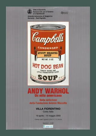 Lithografie Warhol - Andy Warhol: 'Campbell's Soup (Hot Dog Bean)' 2000 Offset-lithograph