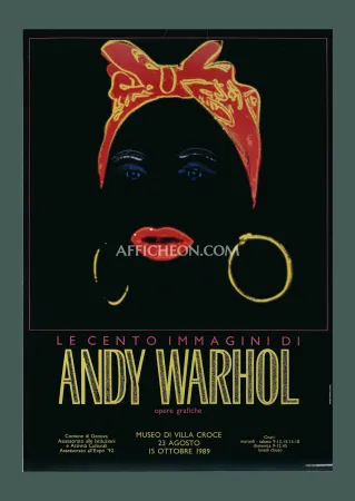 Lithografie Warhol - Andy Warhol: 'Mammy' 1989 Offset-lithograph