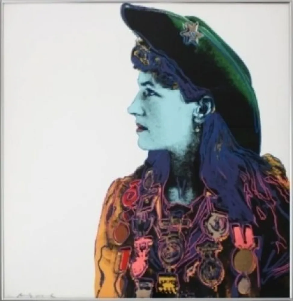 Zeefdruk Warhol - Annie Oakley 378 by Andy Warhol 