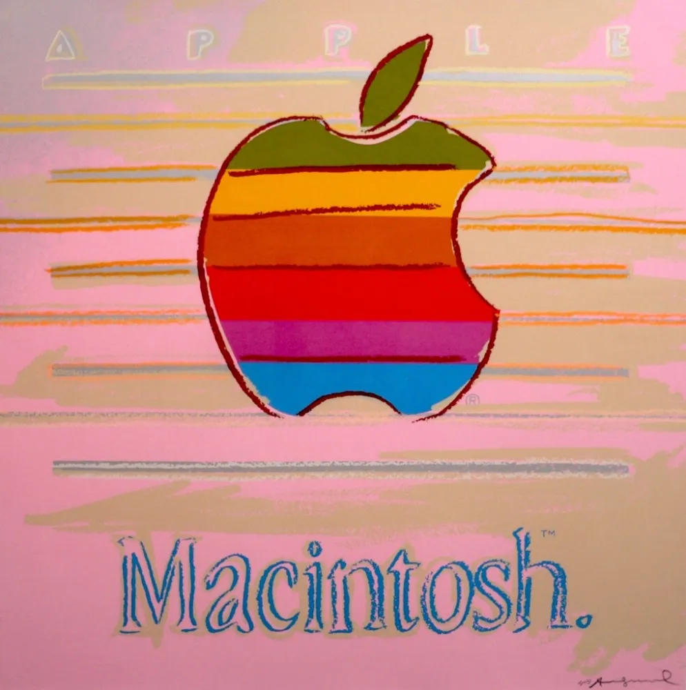 Zeefdruk Warhol - Apple Macintosh FS II.359