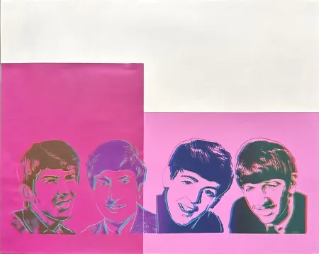 Zeefdruk Warhol - Beatles (FS IIIB.5A)