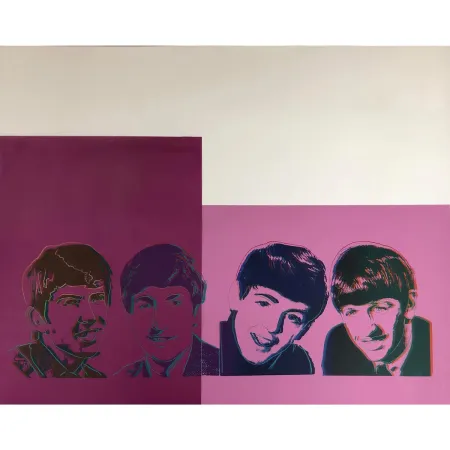 Zeefdruk Warhol - Beatles (FS IIIB.5A)