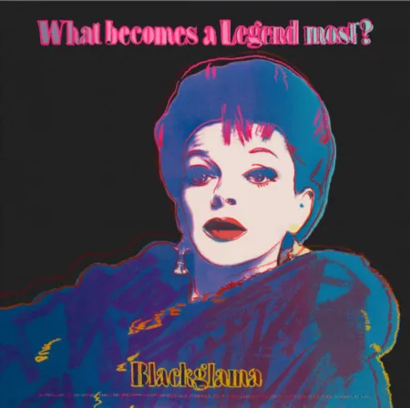 Zeefdruk Warhol - Blackglama (Judy Garland)