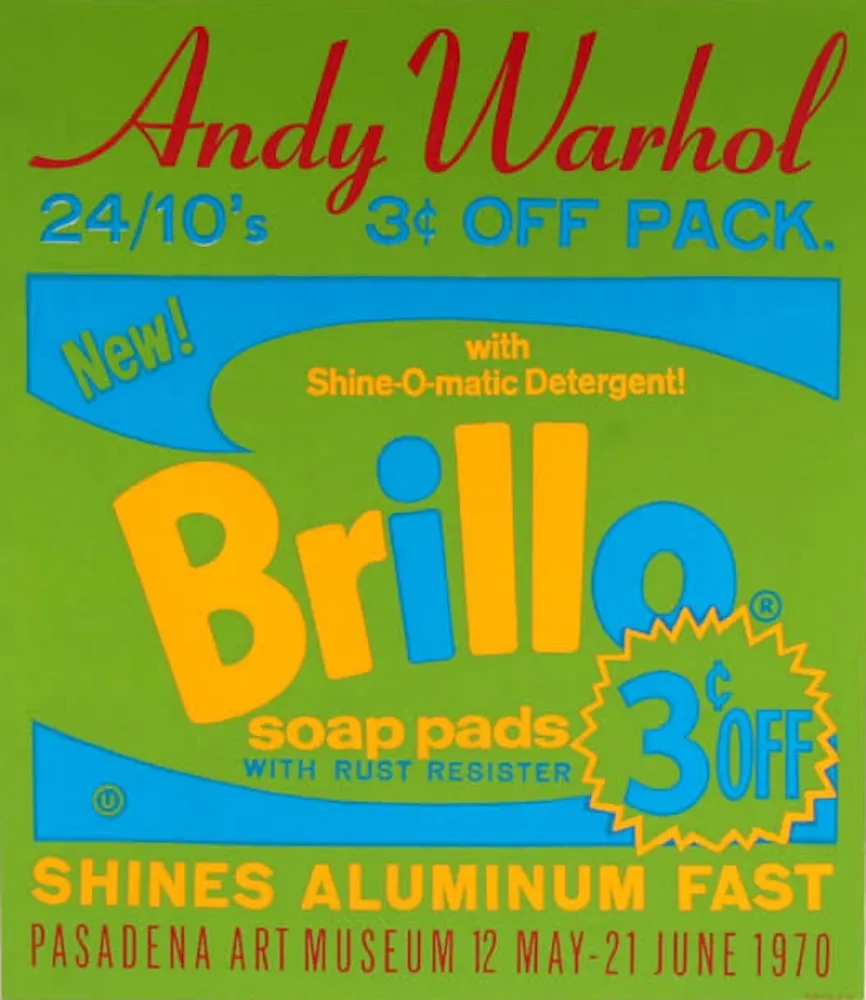 Zeefdruk Warhol - Brillo Soap Pads