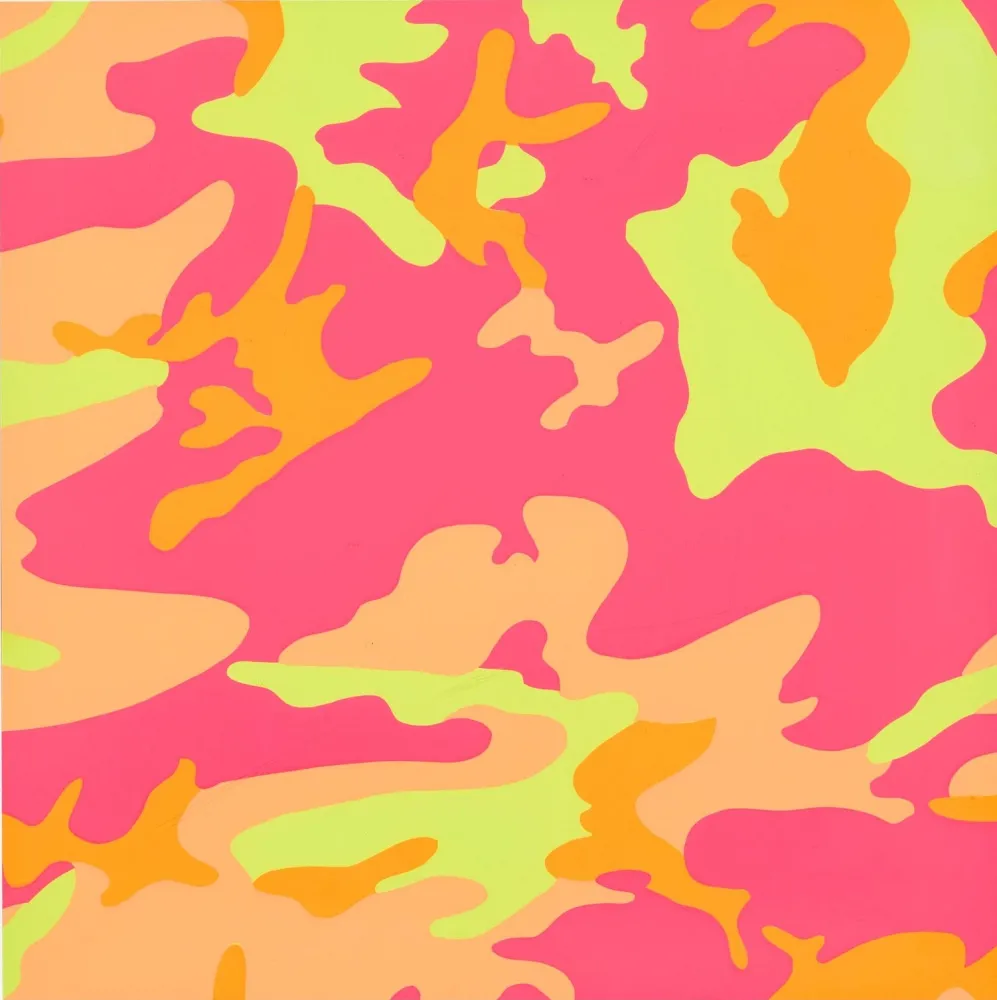 Zeefdruk Warhol - Camouflage (F. & S. II.409)