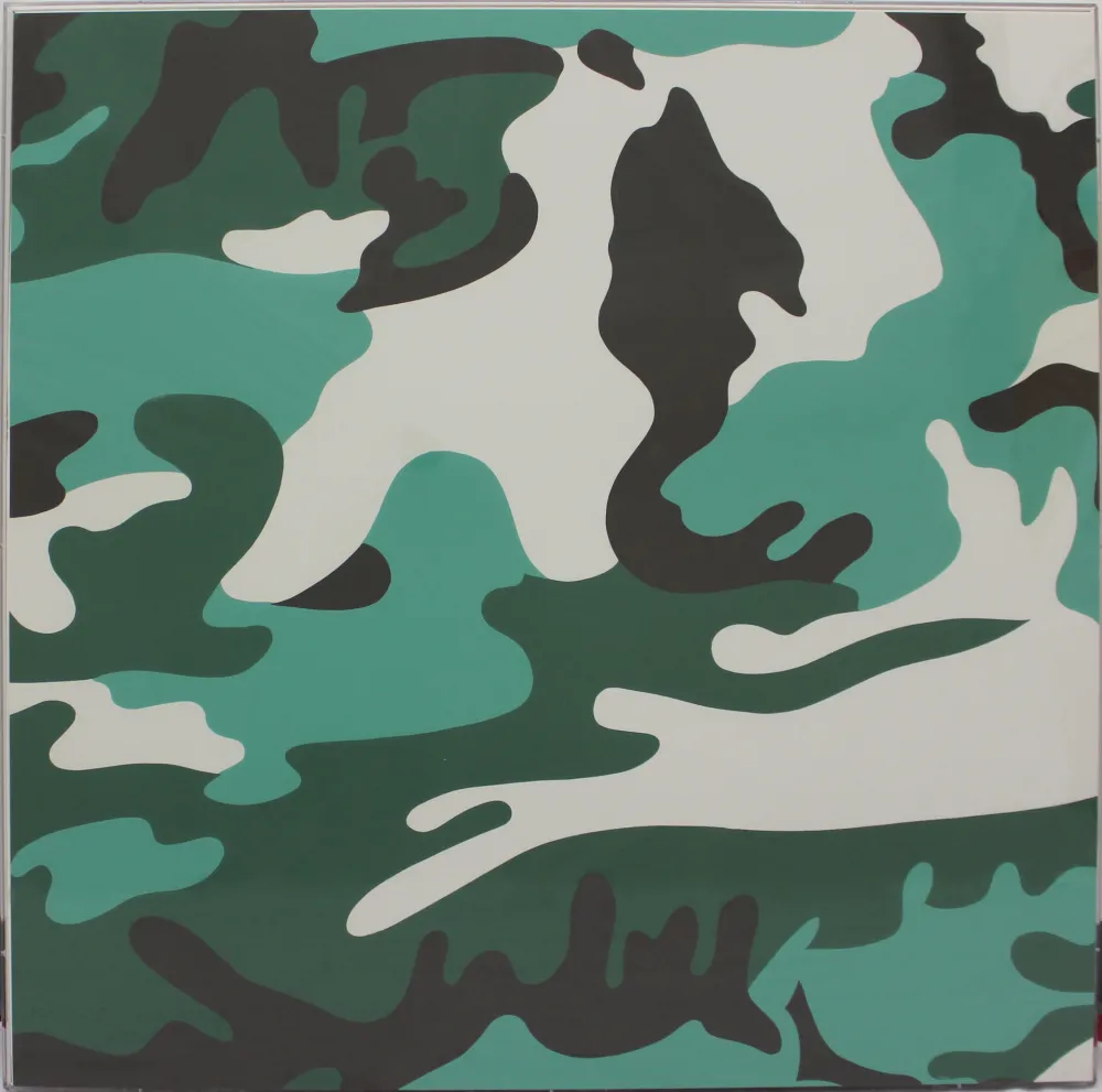 Zeefdruk Warhol - Camouflage (FS II.406)
