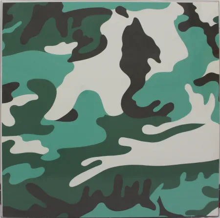 Zeefdruk Warhol - Camouflage (FS II.406)