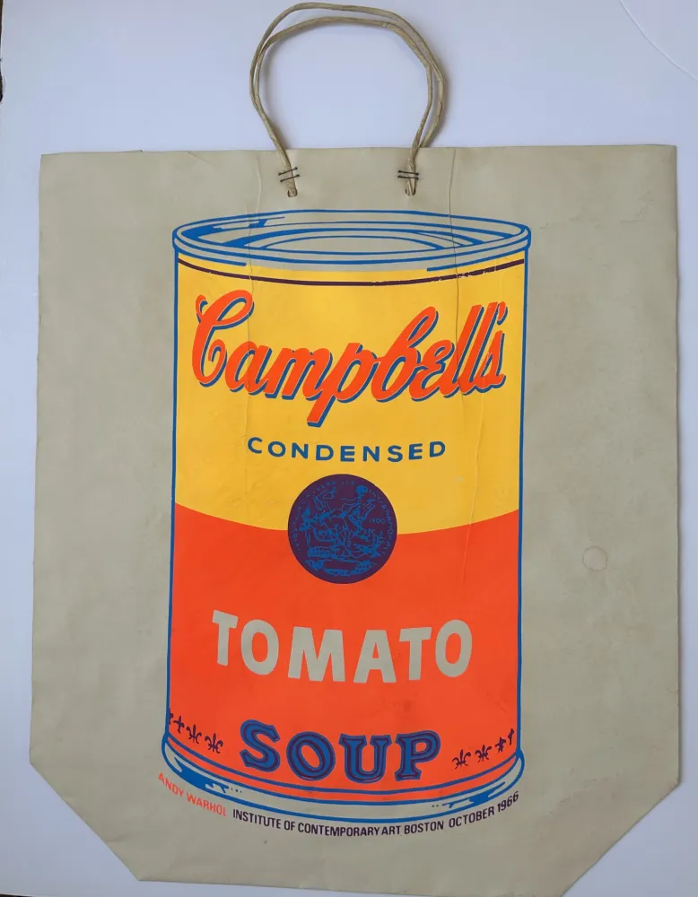 Zeefdruk Warhol - Campbell Soup Can (Tomato)