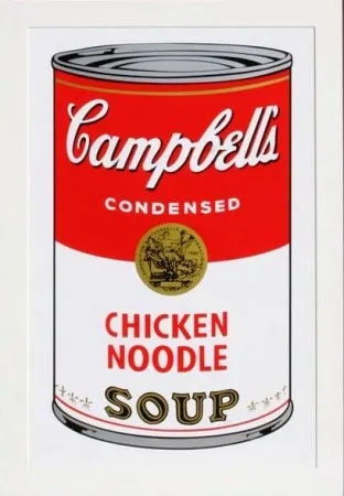 Zeefdruk Warhol - Campbell’s Chicken Noodle Soup (II.45)