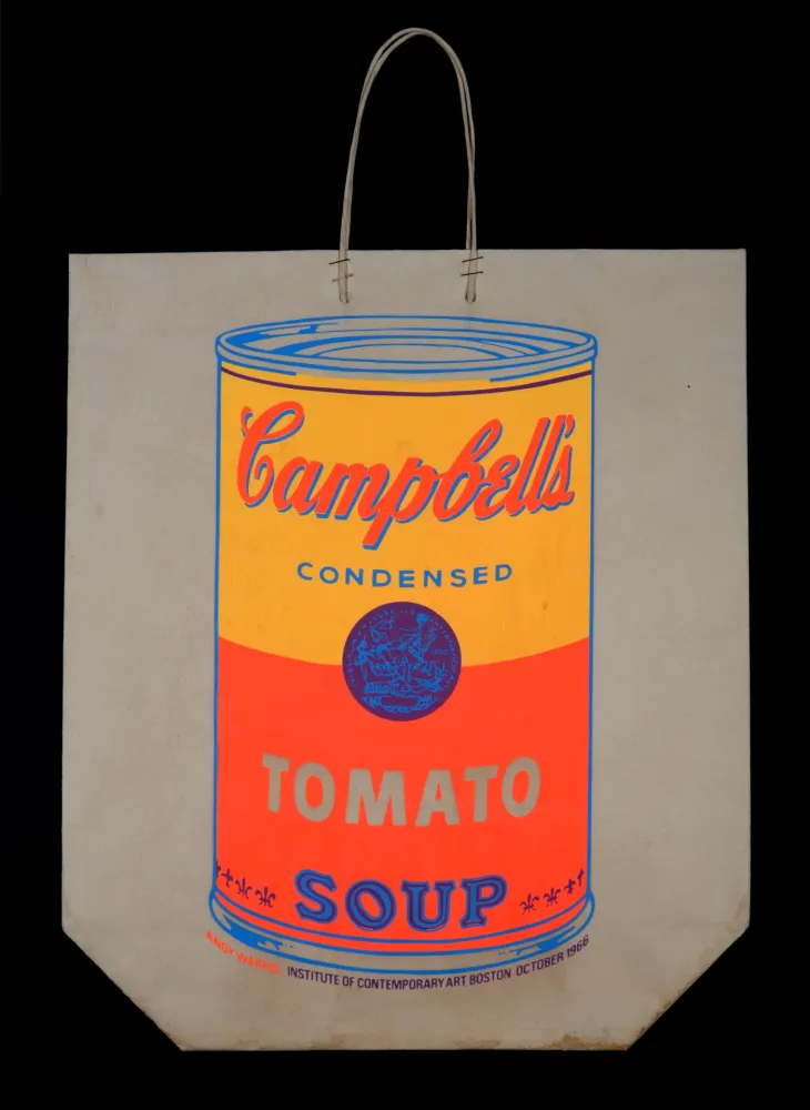 Zeefdruk Warhol - Campbell’s Soup Bag