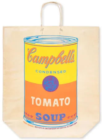 Zeefdruk Warhol - Campbell's Soup Can (Tomato)