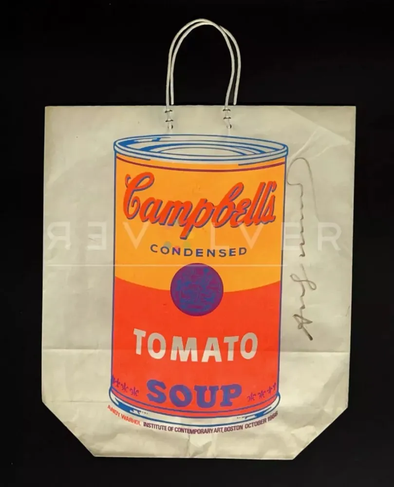 Zeefdruk Warhol - Campbell's Soup Can (Tomato) (FS II.4A)