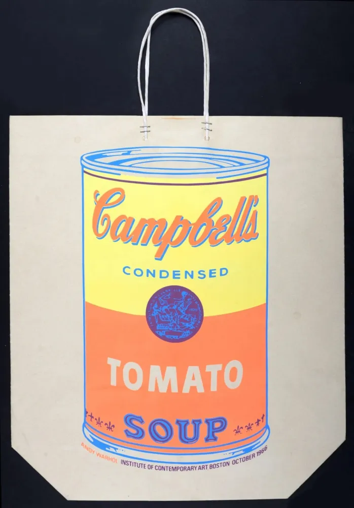 Zeefdruk Warhol - Campbell's Soup Can (Tomato Soup)