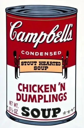 Zeefdruk Warhol - Campbell’s Soup Chicken ‘n’ Dumplings F&S II.58