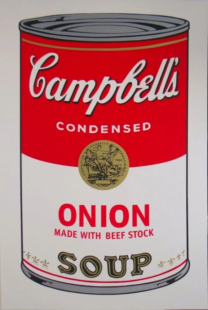Zeefdruk Warhol - Campbell’s Soup I: Onion (FS II.47)