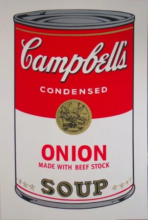 Zeefdruk Warhol - Campbell’s Soup I: Onion (FS II.47)